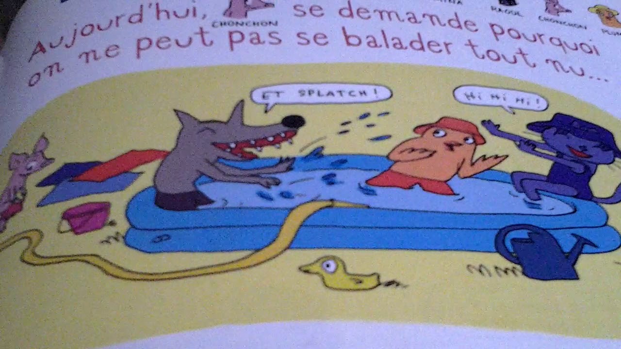 Les petits philosophes - Aujourd'hui Chonchon se demande pourquoi on ne peut pas se balader tout nu