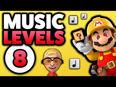 Super Mario Maker - MUSIC LEVELS #8 - Dannyh09 // Zelda // Harry Potter