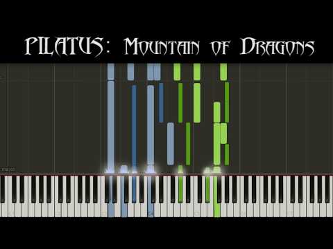 Steven Reineke - Pilatus: Mountain of Dragons [piano tutorial + sheet piano]