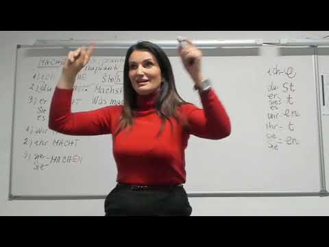 ŠKOLA DUGA | Sadašnje vrijeme - Präsens nastavak | Učenje njemačkog jezika