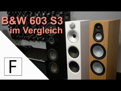 HiFi-Lautsprecher unter 3000€ im Test: B&W 603 S3 vs. Canton Townus 90 vs. Monitor Audio Silver 300