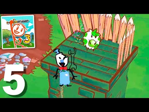 Draw a Stickman EPIC 3 - Gameplay Walkthrough Chapter 2 Level 2 - Part 5