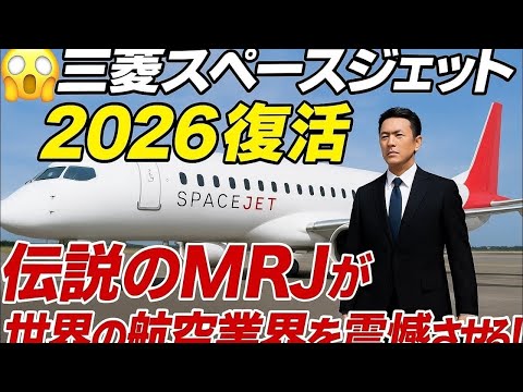 Thumbnail for 😱 三菱スペースジェット2026復活：伝説のMRJが世界の航空業界を震撼させる！✈️🔥