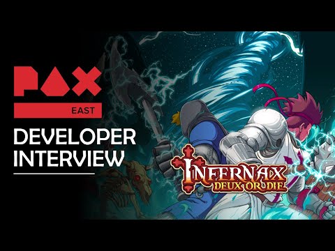 Infernax: Deux or Die - Warrior-Swapping, Demon-Bashing FUN! | PAX East 2023 | DEVELOPER INTERVIEW