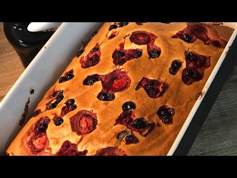 Summer berry cake | berry cake recipe