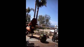 Keyshia Cole Works Out For That Summer Body