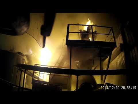 Galvanizing plant fire 2