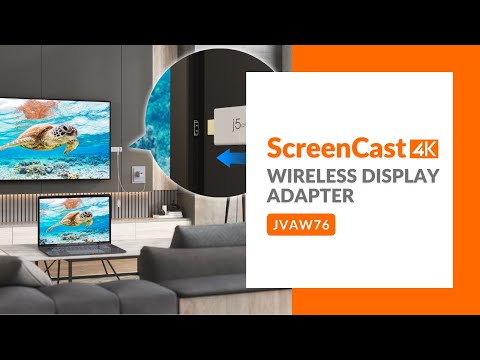 J5create screencast 4k hdmi wireless display adapter