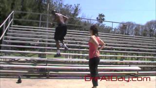 Dre Baldwin: Bleacher Step-Hops Drills | Vertical Jumping Quickness Explosive Movements NBA Fit