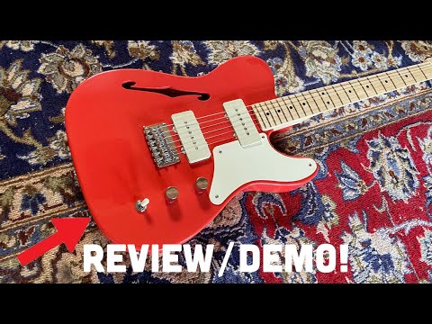 Обзор полуакустической гитары Fender Squier Paranormal Cabronita Telecaster MN