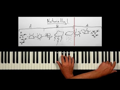 PIANO IMPROVISATION FOR BEGINNERS - just play the black keys!!!