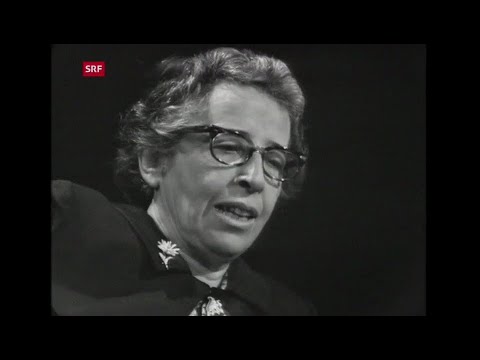 Hannah Arendt: ihr politisches Denken & das Böse