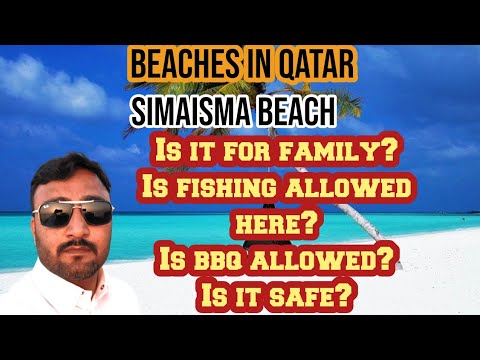 A Day at the Beach: Simaisma Beach in Qatarh || Picture Perfect Place to Relax: Beaches  in qatar