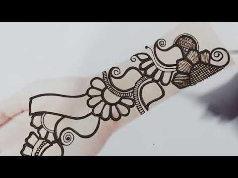 Arabic mehndi design | Front hand mehndi design| Simple mehndi design |Shivi's mehndi design |
