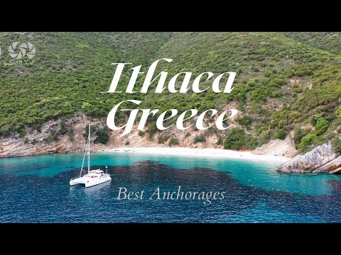 BEST Anchorages around Ithaca Greece | SeaTV Sailing channel