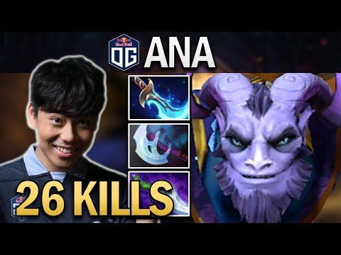 OG.ANA RIKI WITH 26 KILLS - DOTA 2 7.23 GAMEPLAY