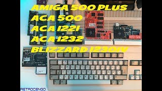 AMIGA 1200 Accelerator cards in AMIGA 500 Test & Review