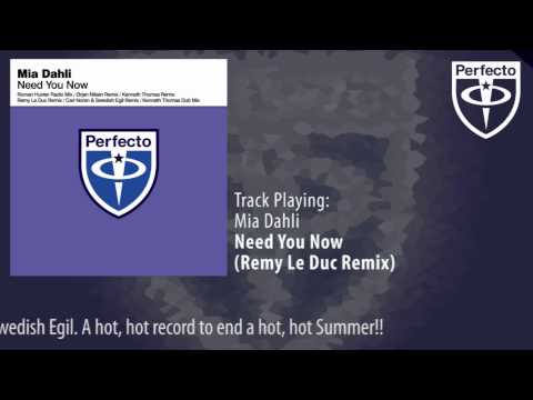 Mia Dahli - Need You Now (Remy Le Duc Remix)
