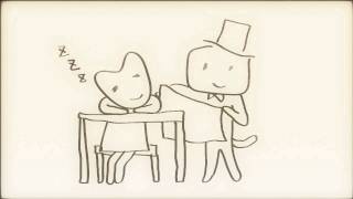 +テリーヌとボンボン　#背伸びと欠伸