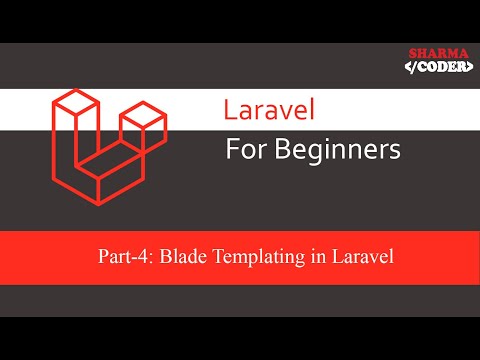 Laravel for Beginners Part 4 Blade Templating in laravel | blade template layout Inheritence