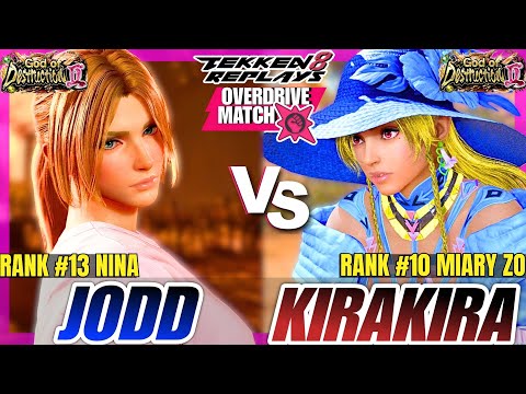 Tekken 8 - Jodd (Nina) vs Kirakira (Miary Zo) - Epic Ranked Match