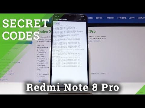 Secret Codes for XIAOMI Redmi Note 8 Pro - Test Mode / IMEI Number
