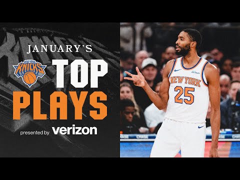 New York Knicks Top Plays: January Recap 🏀