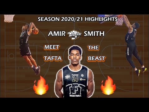 AMIR SMITH (TFT SKOPJE) 2020/21 EXTENDED HIGHLIGHTS - MACEDONIAN FIRST LEAGUE & BIBL LEAGUE - PART 1