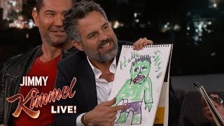 Cast of Avengers: Infinity War Draws Their Charact