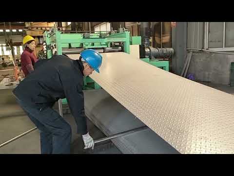 Jindal stainless steel 3mm ss chequered plate, thickness: 3-...