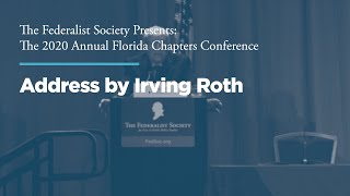 Click to play: Address by Irving Roth