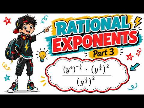 How to simplify Rational Exponents Part 3 | Grade 10 CAPS Maths