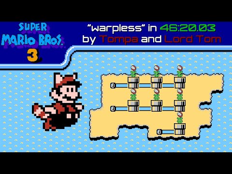 TASBot @ Home: SMB3 warpless! Yet another Tool-Assisted Speedrun category from Lord Tom and Tompa