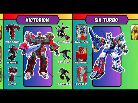 All Autobots Combiners You Must Know in Transformers History! #transformers #autobots #combiners