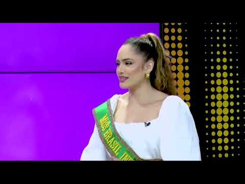 Entrevista com a Miss Brasil Intercontinental 2022 Cecília Almeida 05 02 2022