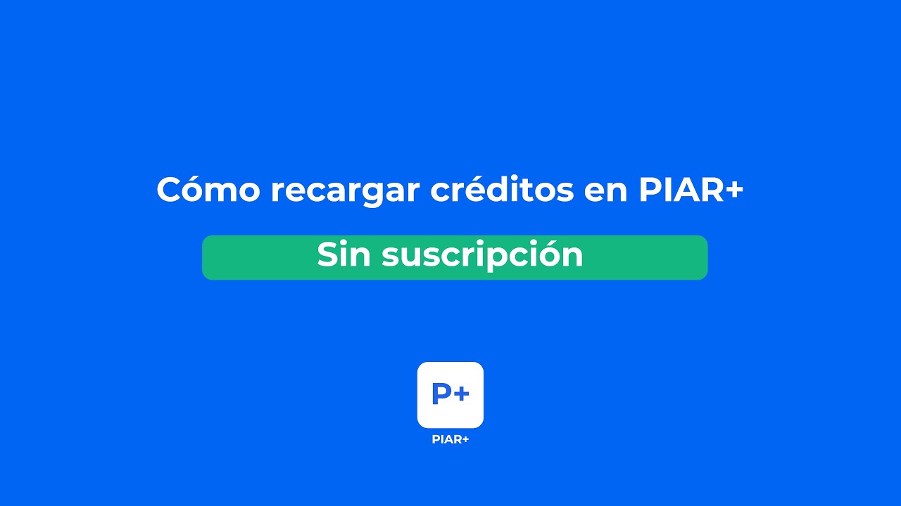 Tutorial: Recargar créditos