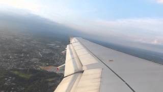 preview picture of video 'SilkAir Take Off From Sepinggan International Airport Balikpapan East Borneo Indonesia'