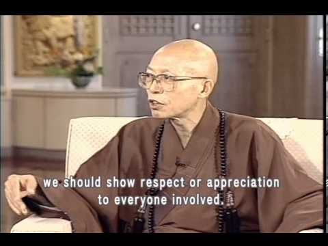 Overcome arrogance with humility and respect (GDD-748, Master Sheng-Yen)