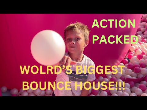 WORLD'S BIGGEST BLOWUP OBSTACLE COURSE Bounce America 2023