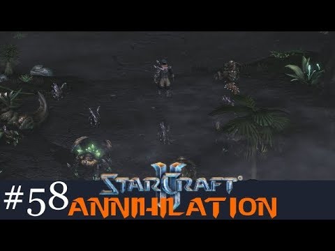 Vor der Forschungsstation - Let's Play Starcraft 2: Annihilation #58 [Deutsch | German]