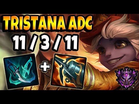 TRISTANA ADC vs SAMIRA [ Afreeca Bang ] Patch 11.7 Ranked Korea ✅
