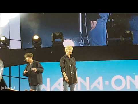 180114 Wanna One FM in Macau - Ending Daniel focus