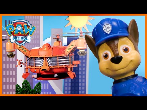 Chase City Cruiser PAW Patrol Rescues! 🚨 - PAW Patrol Compilation - Toy Pretend Play for Kids