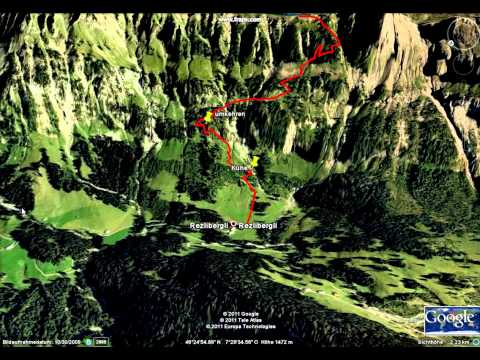 Bergweg zum Flueseeli.avi