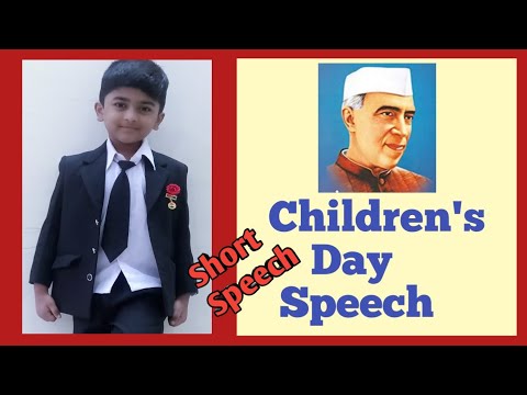 Children's day speech in English । 14th November Speech by Jai Chandra