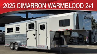 A preview image of the linked video showcasing 2025 Cimarron 2+1 Warmblood GN