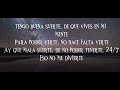 LATIN MAFIA - Mala buena suerte ( Letra )