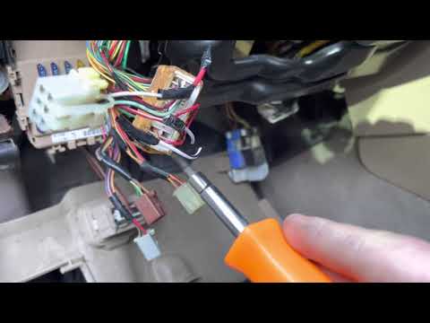 How to install an Avital 4105L remote start in a Subaru Forester 2002 Part 2