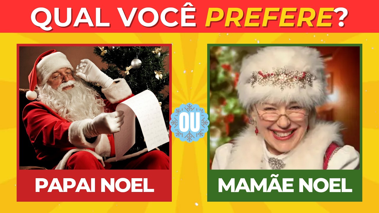 O Que Você Prefere no Natal?🎄| Quiz de Natal | Detona Quiz