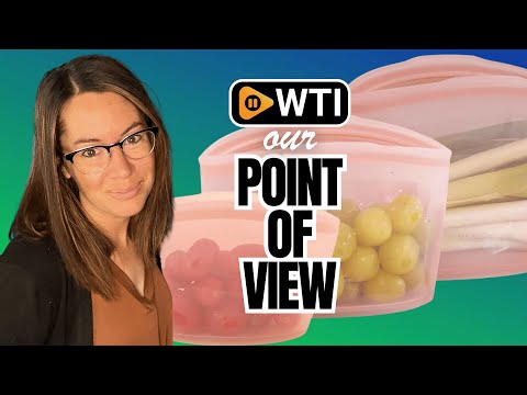 Platinum Silicone Food Grade Reusable Storage Bag - WTI product video review